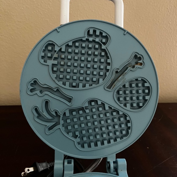 Waffle Maker Olaf Disney Movie Frozen Snowman Tested Working DFR-15 - Picture 3 of 4